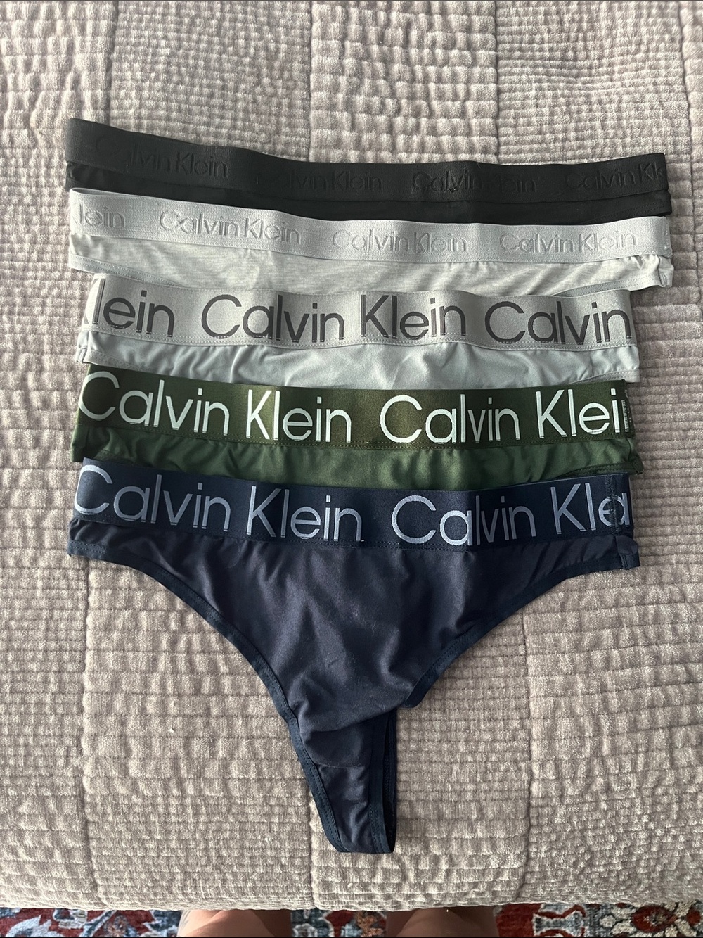 calvin klein five pack thong